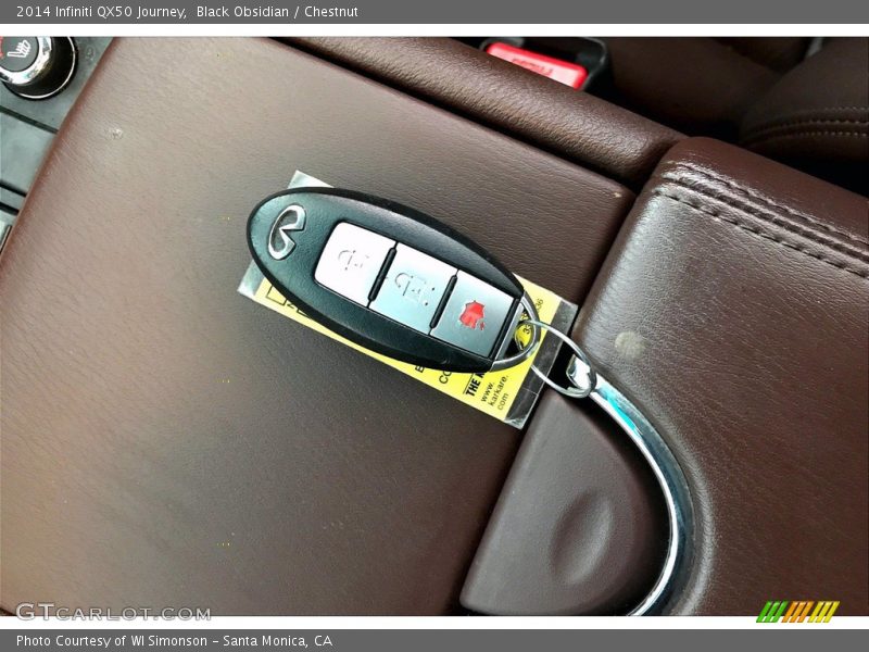 Keys of 2014 QX50 Journey