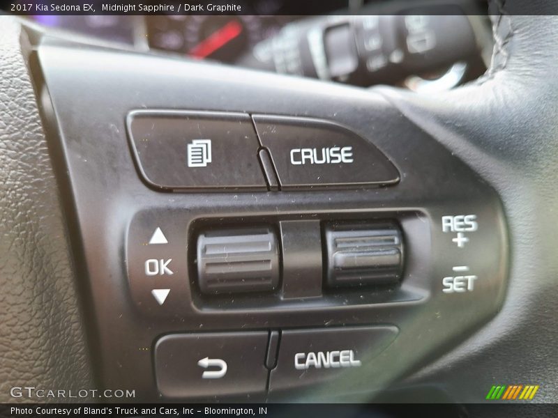Midnight Sapphire / Dark Graphite 2017 Kia Sedona EX