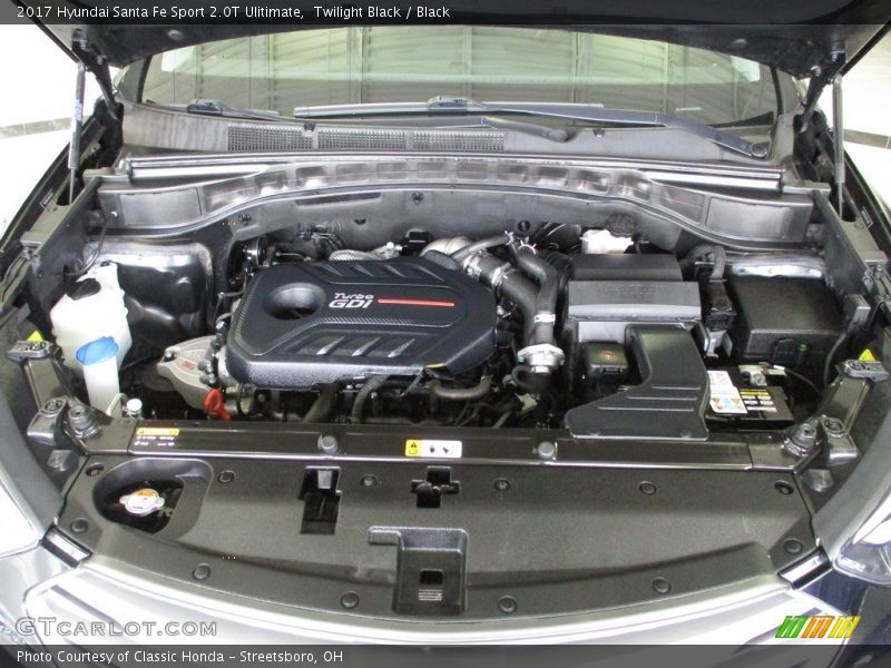  2017 Santa Fe Sport 2.0T Ulitimate Engine - 2.0 Liter GDI Turbocharged DOHC 16-Valve D-CVVT 4 Cylinder