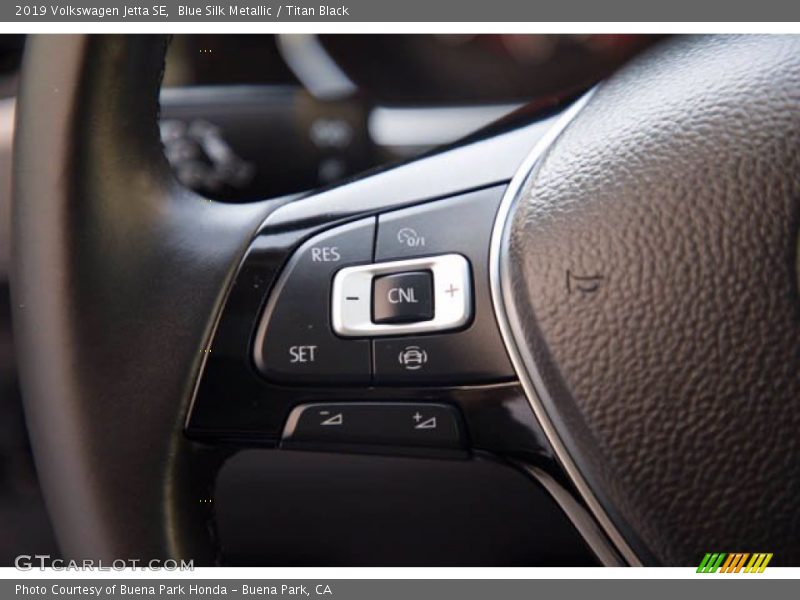 Blue Silk Metallic / Titan Black 2019 Volkswagen Jetta SE