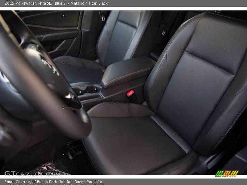 Blue Silk Metallic / Titan Black 2019 Volkswagen Jetta SE