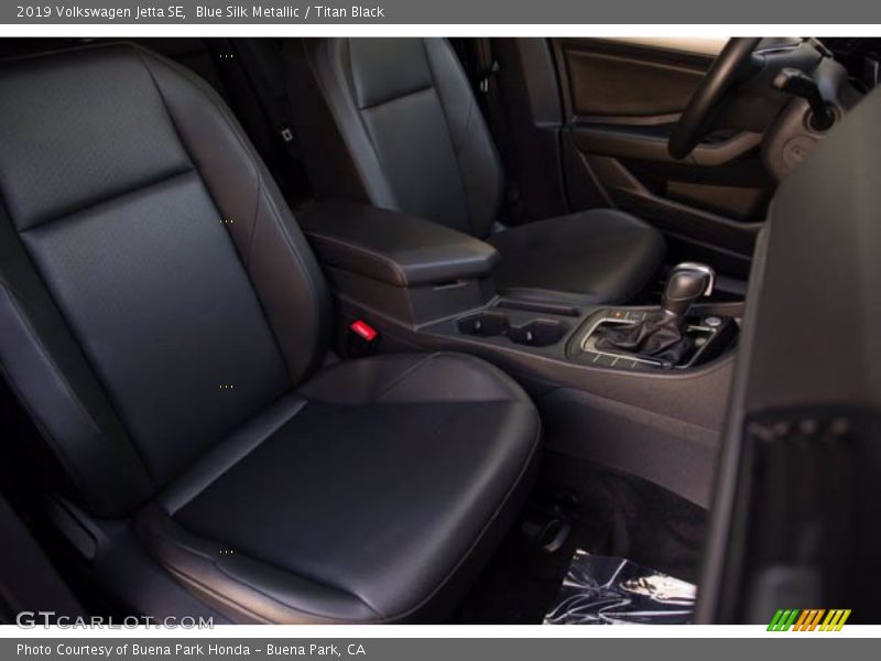 Blue Silk Metallic / Titan Black 2019 Volkswagen Jetta SE