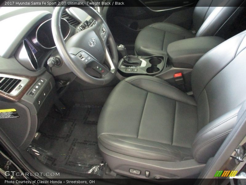 Twilight Black / Black 2017 Hyundai Santa Fe Sport 2.0T Ulitimate