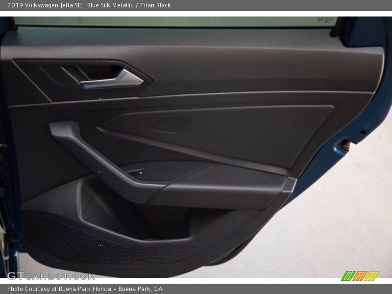 Blue Silk Metallic / Titan Black 2019 Volkswagen Jetta SE