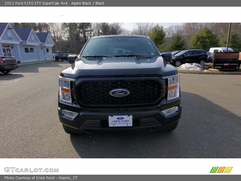 Agate Black / Black 2021 Ford F150 STX SuperCab 4x4