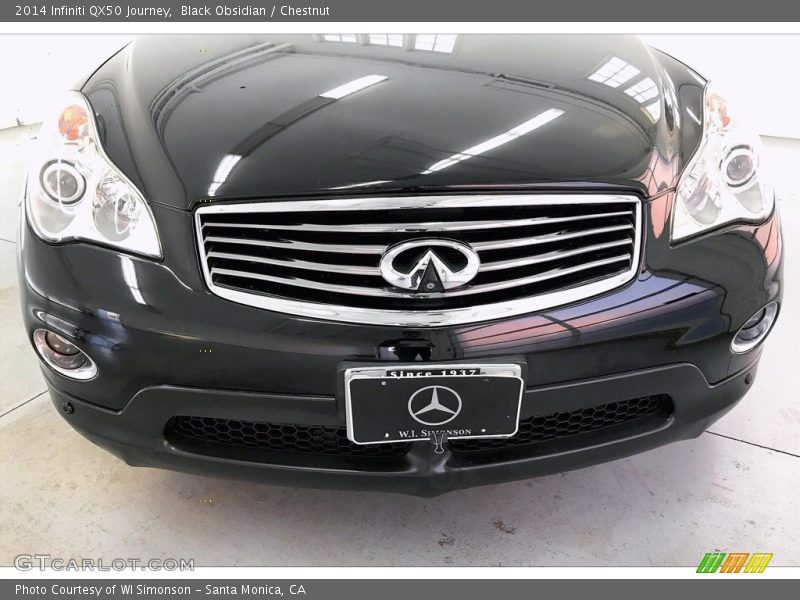 Black Obsidian / Chestnut 2014 Infiniti QX50 Journey