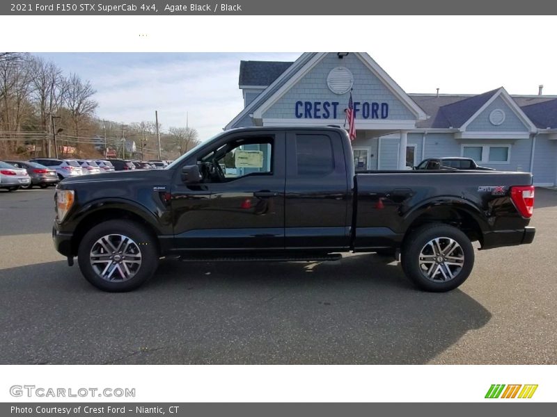Agate Black / Black 2021 Ford F150 STX SuperCab 4x4