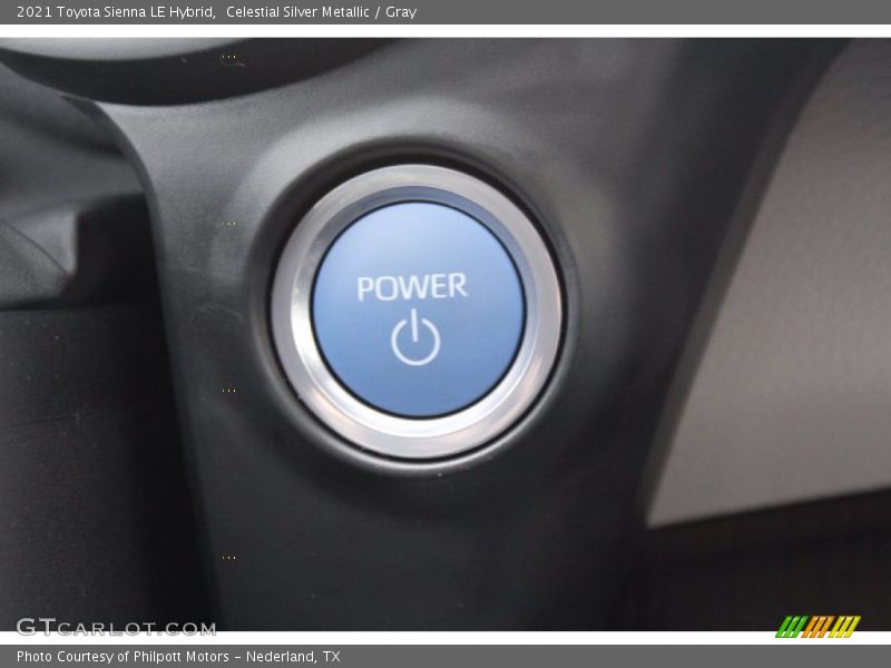 Celestial Silver Metallic / Gray 2021 Toyota Sienna LE Hybrid