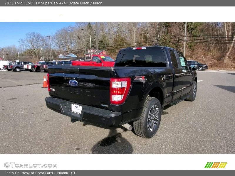 Agate Black / Black 2021 Ford F150 STX SuperCab 4x4