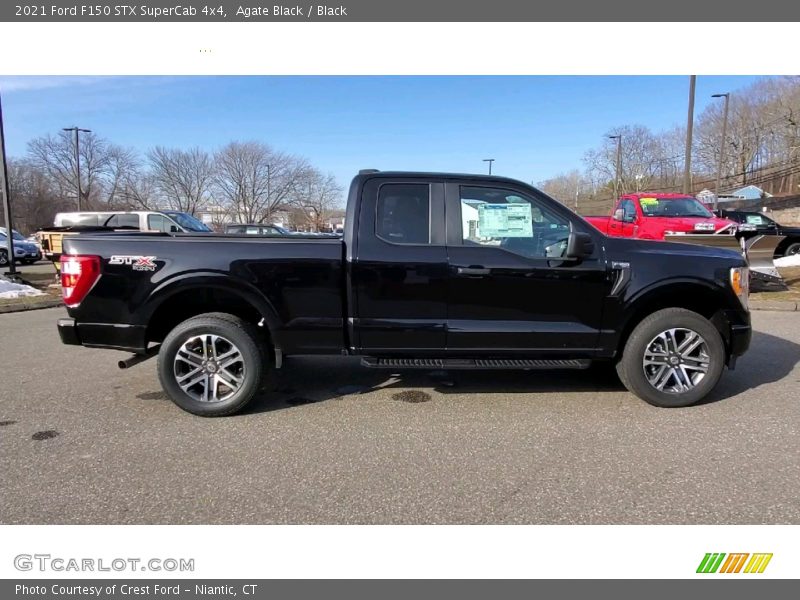  2021 F150 STX SuperCab 4x4 Agate Black