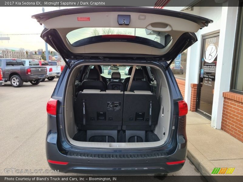Midnight Sapphire / Dark Graphite 2017 Kia Sedona EX
