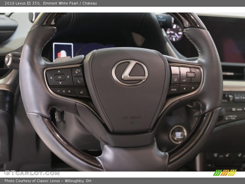 Eminent White Pearl / Chateau 2019 Lexus ES 350