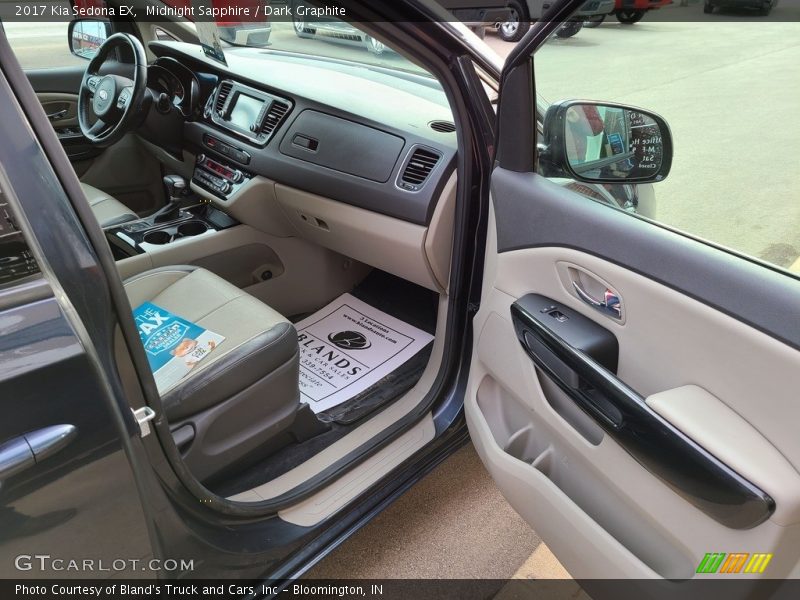 Midnight Sapphire / Dark Graphite 2017 Kia Sedona EX