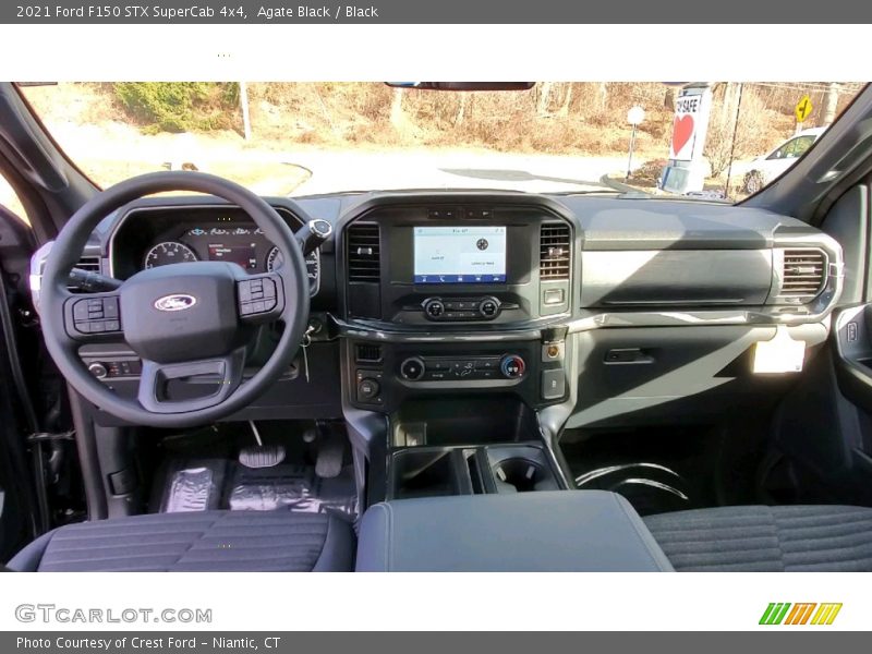 Agate Black / Black 2021 Ford F150 STX SuperCab 4x4