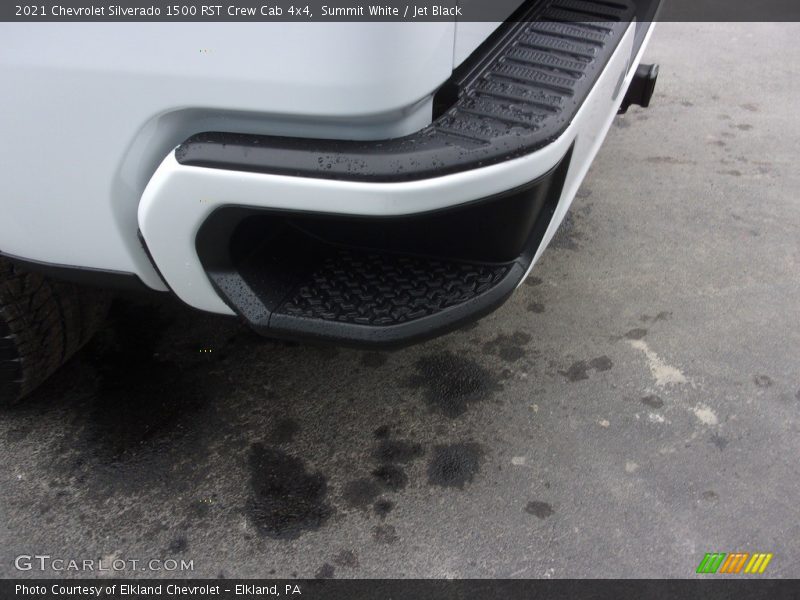 Summit White / Jet Black 2021 Chevrolet Silverado 1500 RST Crew Cab 4x4