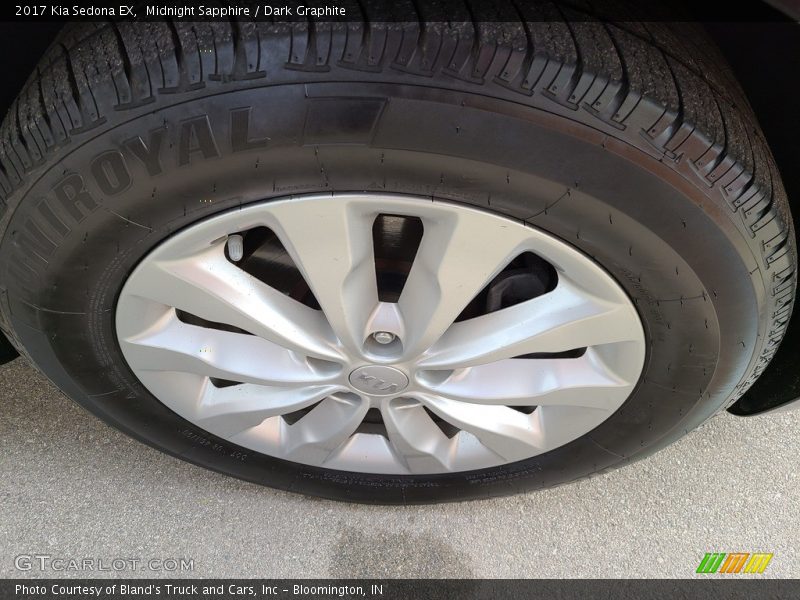 Midnight Sapphire / Dark Graphite 2017 Kia Sedona EX