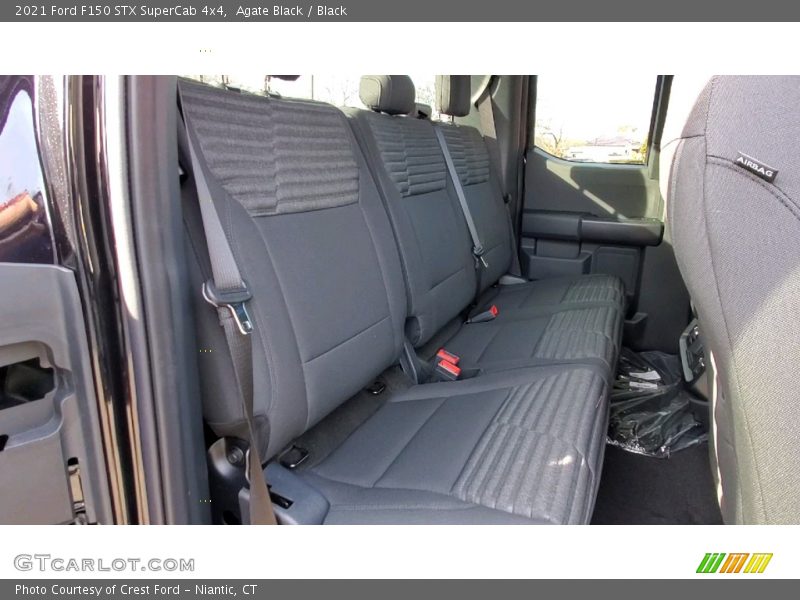 Rear Seat of 2021 F150 STX SuperCab 4x4