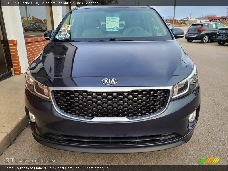 Midnight Sapphire / Dark Graphite 2017 Kia Sedona EX