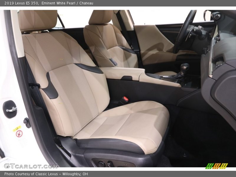 Eminent White Pearl / Chateau 2019 Lexus ES 350