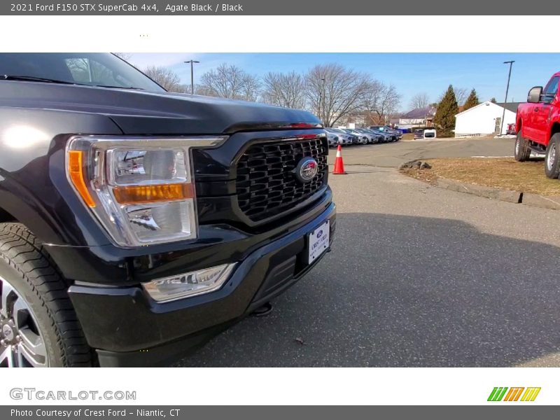 Agate Black / Black 2021 Ford F150 STX SuperCab 4x4