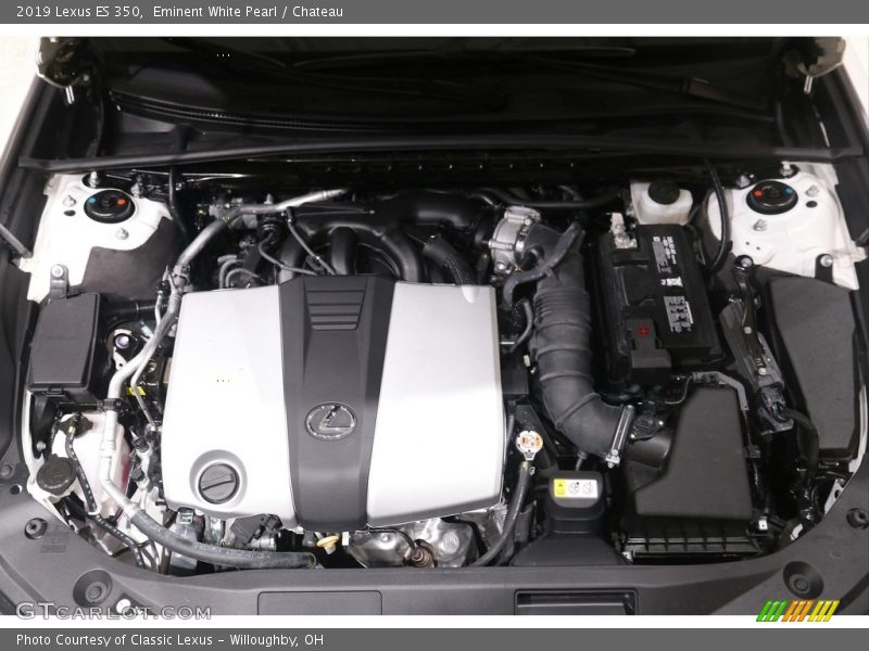 Eminent White Pearl / Chateau 2019 Lexus ES 350