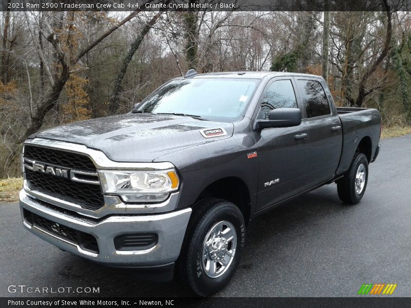 Granite Crystal Metallic / Black 2021 Ram 2500 Tradesman Crew Cab 4x4
