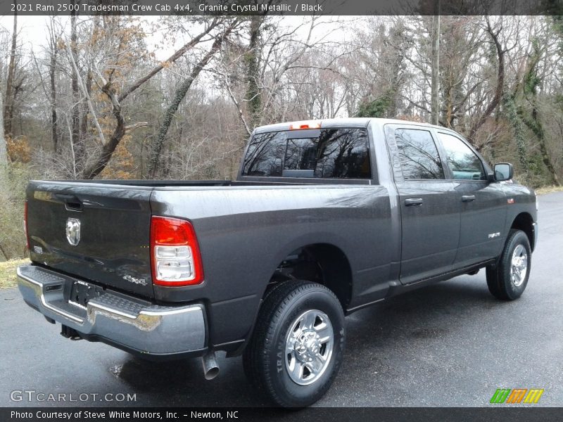 Granite Crystal Metallic / Black 2021 Ram 2500 Tradesman Crew Cab 4x4