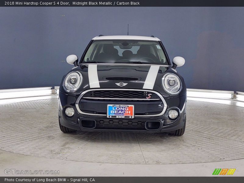Midnight Black Metallic / Carbon Black 2018 Mini Hardtop Cooper S 4 Door