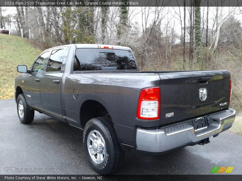 Granite Crystal Metallic / Black 2021 Ram 2500 Tradesman Crew Cab 4x4