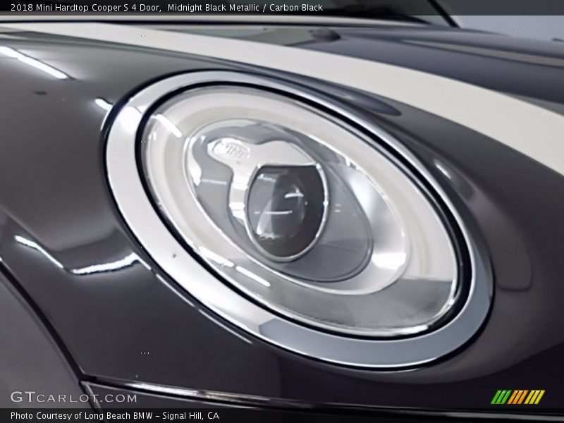 Midnight Black Metallic / Carbon Black 2018 Mini Hardtop Cooper S 4 Door