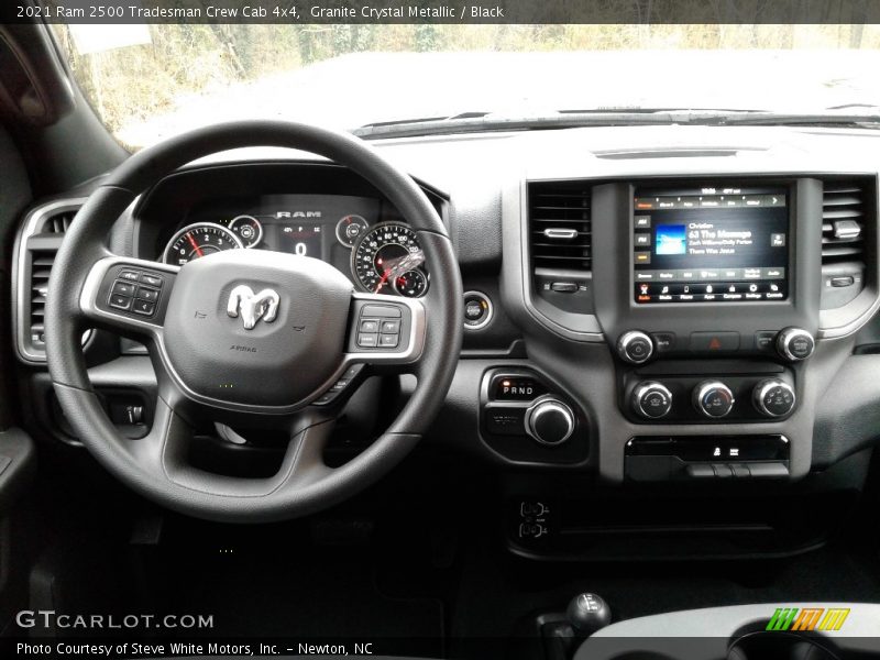 Granite Crystal Metallic / Black 2021 Ram 2500 Tradesman Crew Cab 4x4