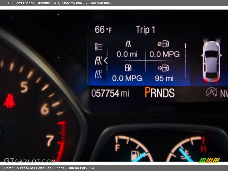 Shadow Black / Charcoal Black 2017 Ford Escape Titanium 4WD