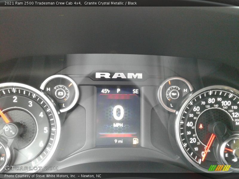 Granite Crystal Metallic / Black 2021 Ram 2500 Tradesman Crew Cab 4x4