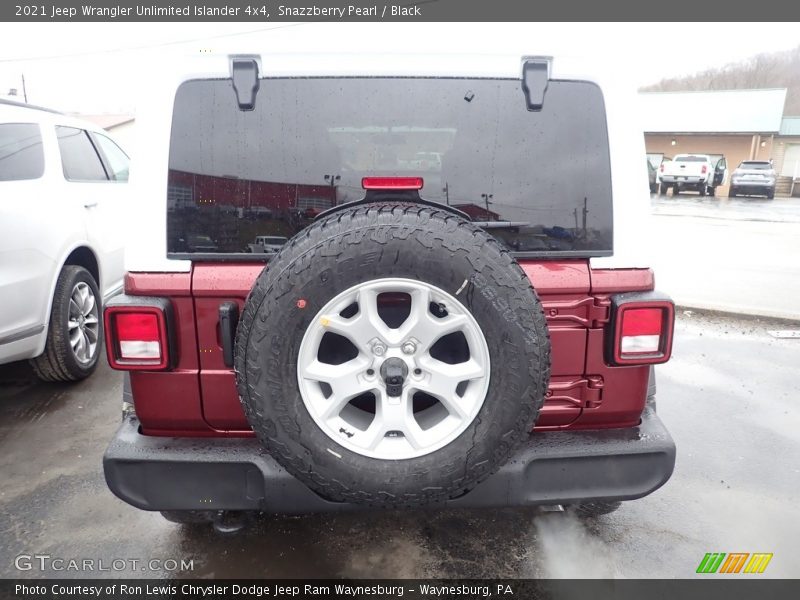 Snazzberry Pearl / Black 2021 Jeep Wrangler Unlimited Islander 4x4