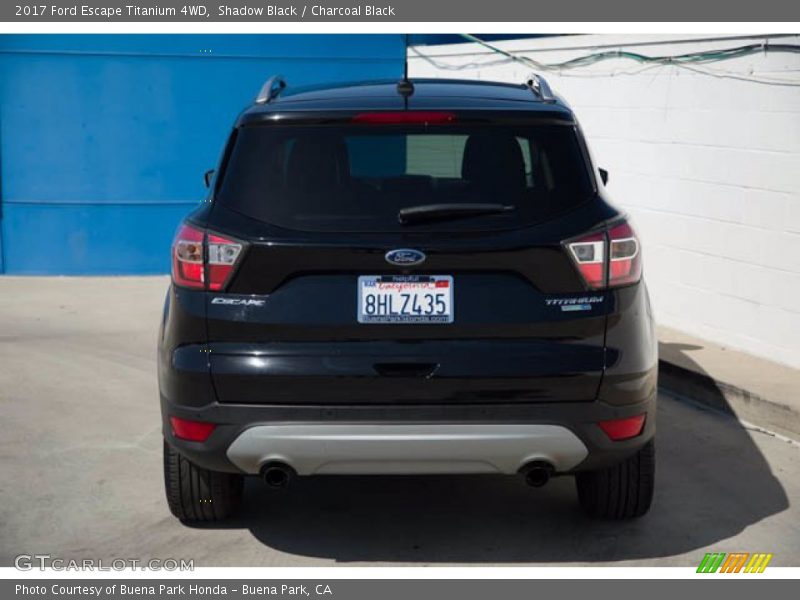 Shadow Black / Charcoal Black 2017 Ford Escape Titanium 4WD
