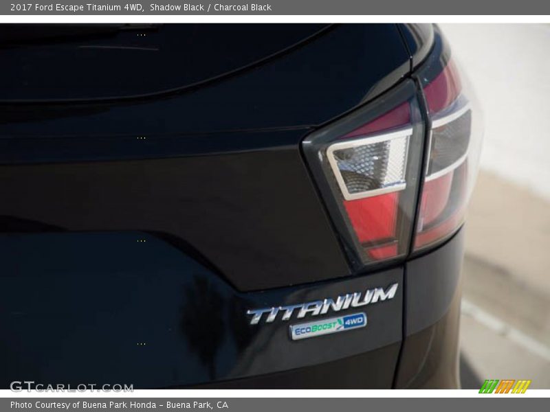Shadow Black / Charcoal Black 2017 Ford Escape Titanium 4WD