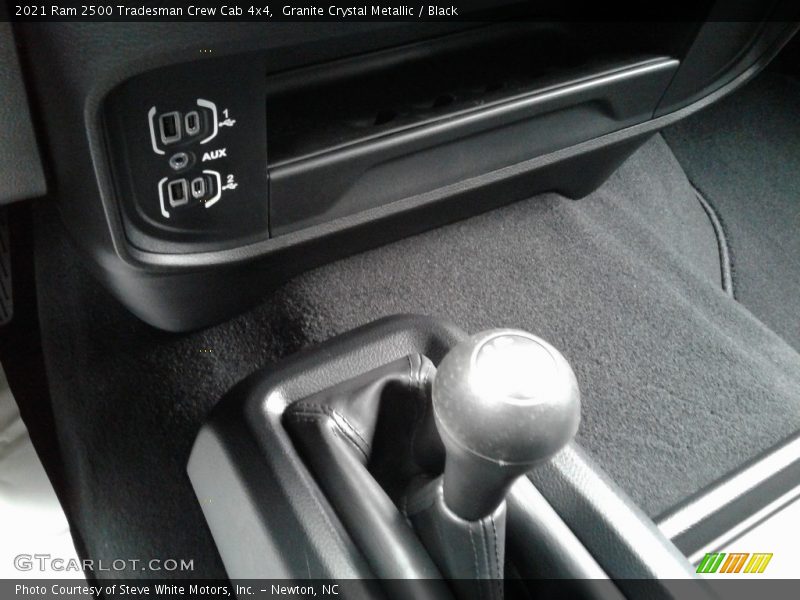 Granite Crystal Metallic / Black 2021 Ram 2500 Tradesman Crew Cab 4x4