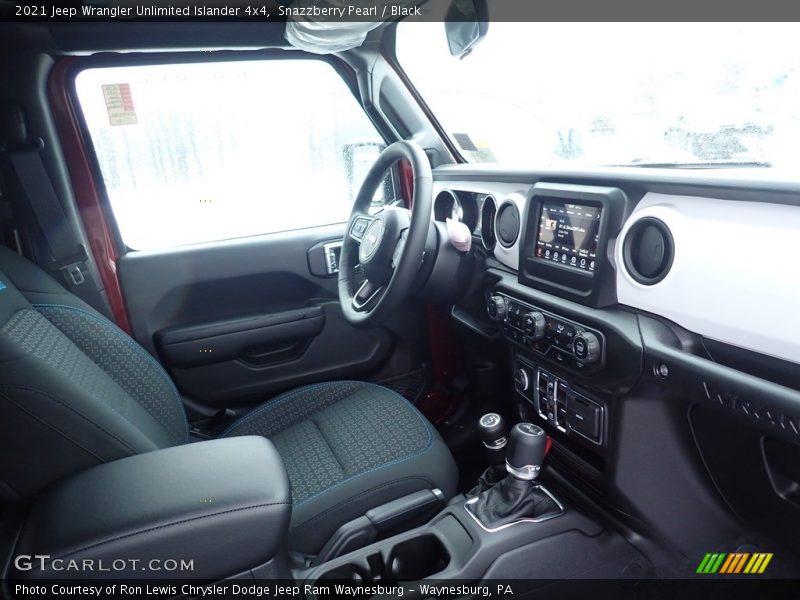 Snazzberry Pearl / Black 2021 Jeep Wrangler Unlimited Islander 4x4