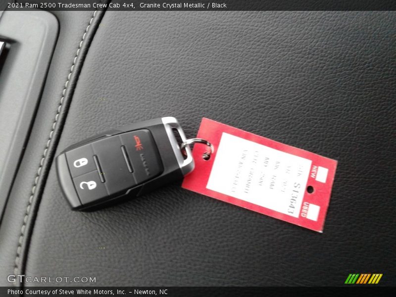 Granite Crystal Metallic / Black 2021 Ram 2500 Tradesman Crew Cab 4x4