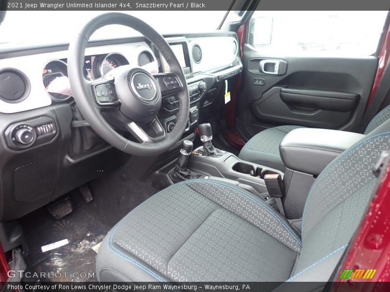 Snazzberry Pearl / Black 2021 Jeep Wrangler Unlimited Islander 4x4