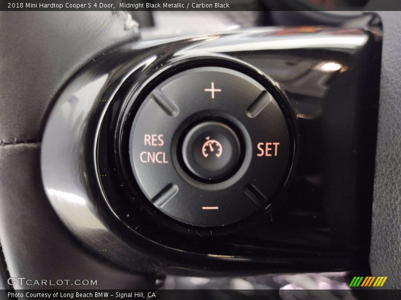 Midnight Black Metallic / Carbon Black 2018 Mini Hardtop Cooper S 4 Door