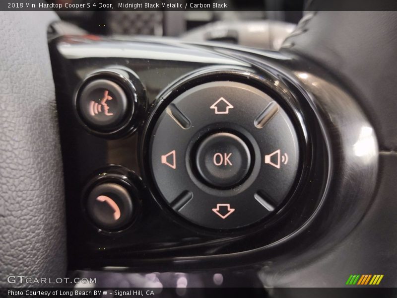 Midnight Black Metallic / Carbon Black 2018 Mini Hardtop Cooper S 4 Door