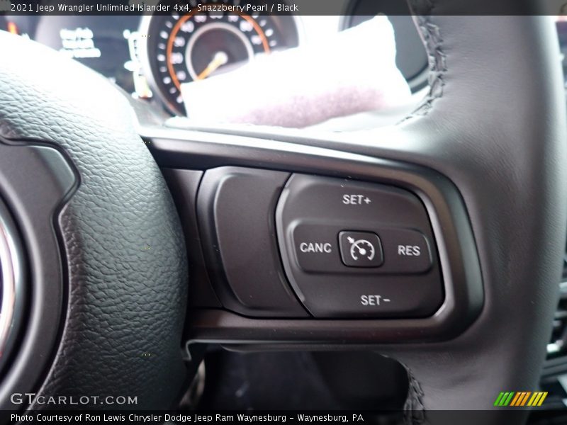 Snazzberry Pearl / Black 2021 Jeep Wrangler Unlimited Islander 4x4