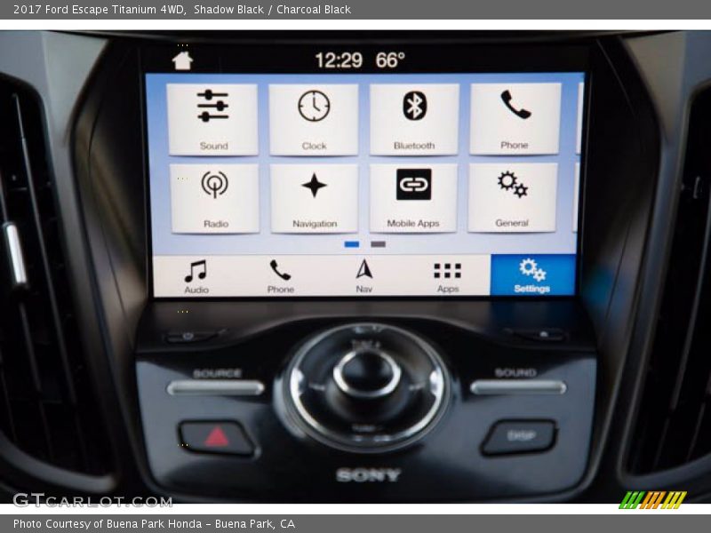 Shadow Black / Charcoal Black 2017 Ford Escape Titanium 4WD