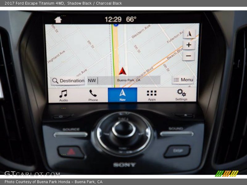 Shadow Black / Charcoal Black 2017 Ford Escape Titanium 4WD