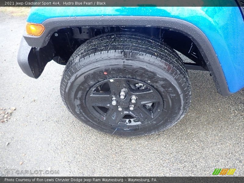 Hydro Blue Pearl / Black 2021 Jeep Gladiator Sport 4x4