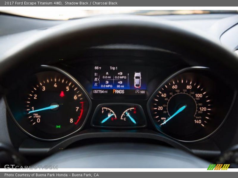Shadow Black / Charcoal Black 2017 Ford Escape Titanium 4WD