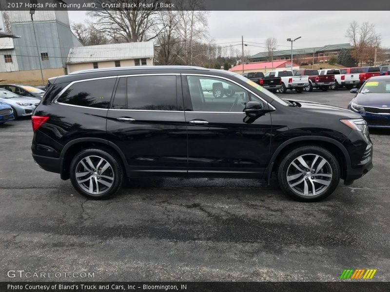 Crystal Black Pearl / Black 2017 Honda Pilot Touring AWD