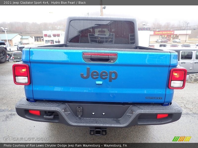 Hydro Blue Pearl / Black 2021 Jeep Gladiator Sport 4x4