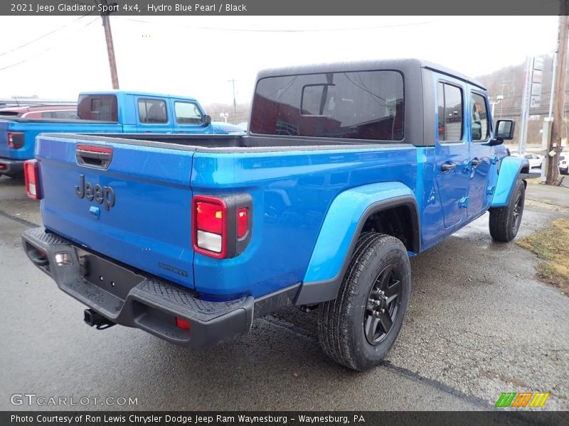 Hydro Blue Pearl / Black 2021 Jeep Gladiator Sport 4x4